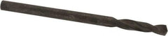 Guhring - #31 130° Spiral Flute Cobalt Screw Machine Drill Bit - Oxide Finish, Right Hand Cut, 18mm Flute Length, 49mm OAL, Standard Point, Straight Shank - Caliber Tooling