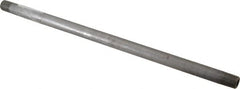 Value Collection - Schedule 80, 1/4" Diam x 12" Long Black Pipe Nipple - Threaded - Caliber Tooling