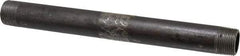 Value Collection - Schedule 80, 1" Diam x 12" Long Black Pipe Nipple - Threaded - Caliber Tooling