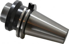 Criterion - 2-1/4-10 Threaded Mount, Boring Head Taper Shank - Threaded Mount Mount, 2.13 Inch Projection, 3.38 Inch Nose Diameter - Exact Industrial Supply