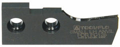 Hertel - Left Hand Cut, 1" Insert Width, Cutoff & Grooving Support Blade for Indexables - 0.812" Max Depth of Cut - Caliber Tooling