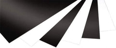 Made in USA - 12mm Thick x 4' Wide x 4' Long, Expanded PVC Sheet - Black, ±5% Tolerance - Caliber Tooling