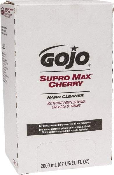 GOJO - 2 L Dispenser Refill Liquid Hand Cleaner - Beige, Cherry Scent - Caliber Tooling