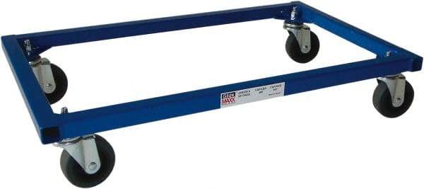 PRO-SOURCE - 400 Lb Capacity Steel Dual Purpose Dolly - 25" Long x 15" Wide x 3" High, 3" Wheels - Caliber Tooling