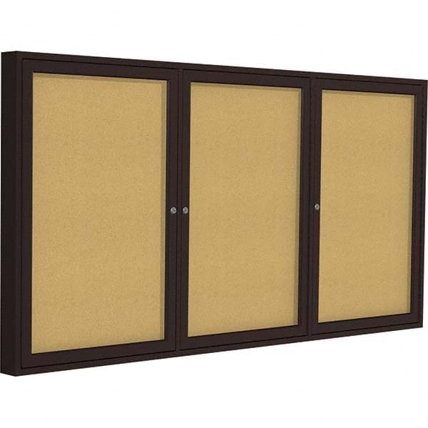 Ghent - Cork Bulletin Boards Style: Enclosed Cork Bulletin Boards Color: Natural Cork - Caliber Tooling