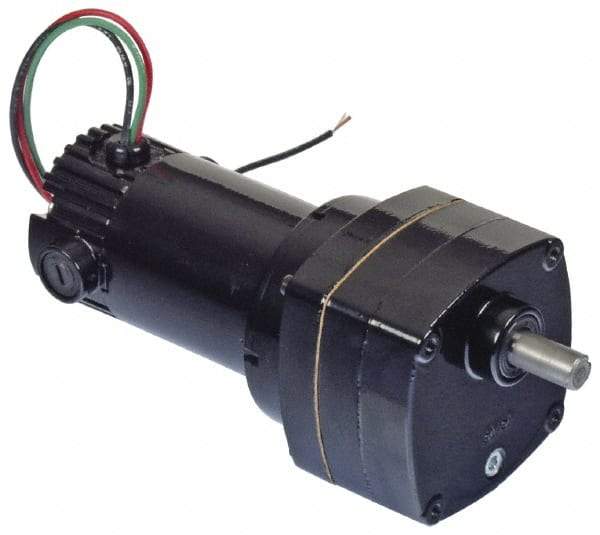 Bison Gear - 90 VDC, 49 RPM, 36.7:1 Gear Ratio, Parallel Gearmotor - 55 Torque, 1/20 hp, TENV Enclosure - Caliber Tooling