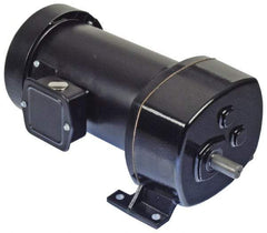 Bison Gear - 90 VDC, 8.7 RPM, 195.9:1 Gear Ratio, Parallel Gearmotor - 1,087 Torque, 0.25 hp, TENV Enclosure - Caliber Tooling