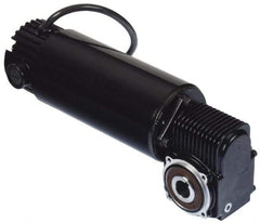 Bison Gear - 90 VDC, 30 RPM, 60:1 Gear Ratio, Right Angle Gearmotor - 32 Frame, 94 Torque, 1/8 hp, TENV Enclosure - Caliber Tooling