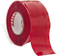 Loctite - 1" x 10', Red Silicone Electrical Tape - 0.5 mil Thick, 400 V/mil Dielectric Strength - Caliber Tooling