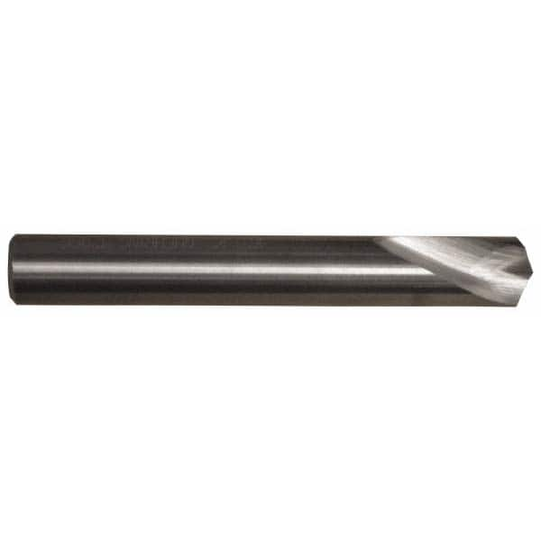 Guhring - 8mm Body Diam, 142°, 79mm OAL, Solid Carbide Spotting Drill - Caliber Tooling