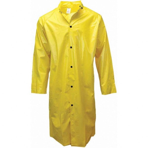 Neese - Size M Yellow Rain & Flame Resistant/Retardant Coat - Caliber Tooling