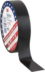 3M - 3/4" x 60', Black Vinyl Electrical Tape - 7 mil Thick, 17 Lb./Inch Tensile Strength - Caliber Tooling
