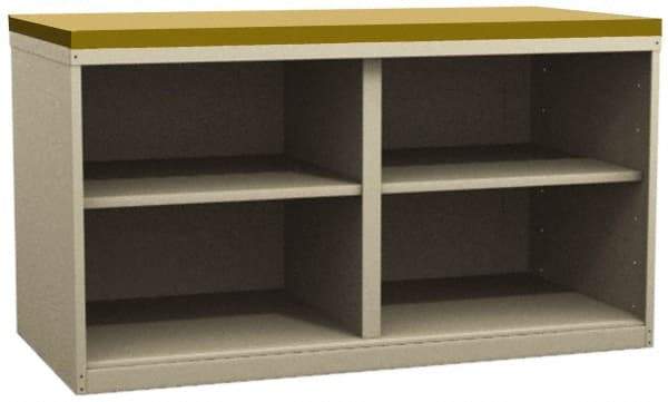 Value Collection - Cabinet Bench - Shop Top, Tan, 60" Wide x 34" High - Caliber Tooling