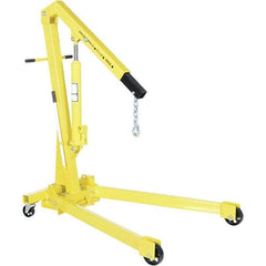 Vestil - 2,000 Lb Load Capacity, Steel Shop Crane - 3' 29/32" Span - Caliber Tooling