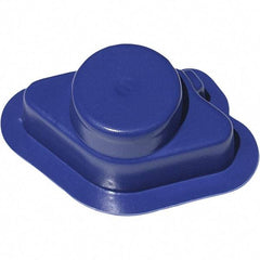 Made in USA - Flame Retardent ABS Housing Plastic Bearing Flange Mount - 6-1/2" Wide x 6-5/8" Outside Diam - Caliber Tooling