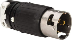 Hubbell Wiring Device-Kellems - 480 VAC, 50 Amp, NonNEMA Configuration, Industrial Grade, Self Grounding Plug - 3 Phase, 3 Poles, IP20, 0.83 to 1-1/4 Inch Cord Diameter - Caliber Tooling