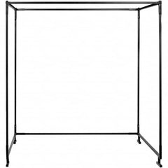 Steiner - 6' High x 8' Wide, Black Welding Screen Frame - Use with Protect-O-Screen HD Welding Booth - Caliber Tooling