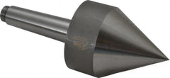 Riten - MT4 Taper Shank, Live Center - 3-1/2" Point Diam, 4-15/16" Point Len, 1,500 Lb Max Workpc, Pipe Nose Point - Caliber Tooling