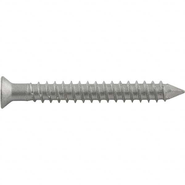 DeWALT Anchors & Fasteners - #14" Diam, 1-3/4 Overall Length, Phillips Drive Concrete Screw & Masonry Fastener - Caliber Tooling