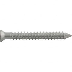 DeWALT Anchors & Fasteners - #14" Diam, 2-1/4 Overall Length, Phillips Drive Concrete Screw & Masonry Fastener - Caliber Tooling