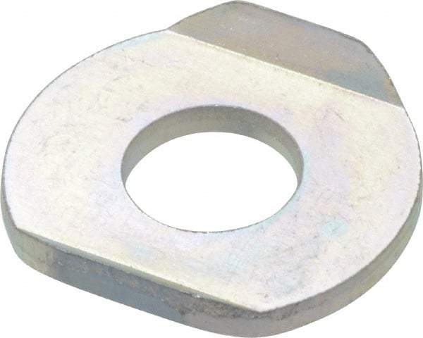 De-Sta-Co - Zinc Plated, Carbon Steel, Flanged Washer for 3/8" Diam Clamp Spindle - 3/8-16 Thread, 0.41" Hole Diam, 1" Overall Diam, 3/4" Between Flanges - Caliber Tooling