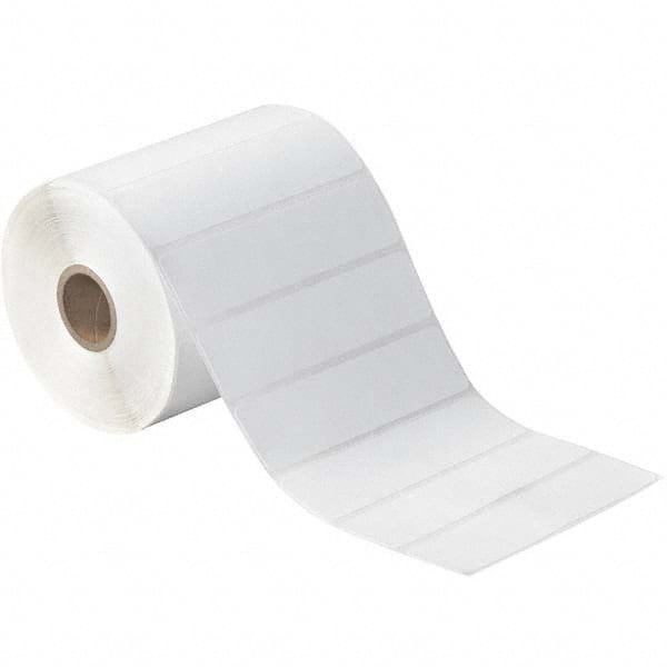 Value Collection - Pack of 12 Rolls, 1,310 Labels per Roll, 4" x 1" White Paper Thermal Labels - Caliber Tooling