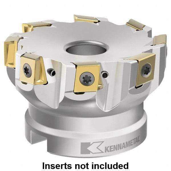 Kennametal - Indexable Square-Shoulder Face Mills Cutting Diameter (Inch): 3 Cutting Diameter (Decimal Inch): 3.0000 - Caliber Tooling