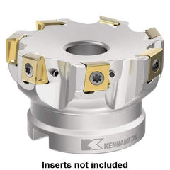 Kennametal - Indexable Square-Shoulder Face Mills Cutting Diameter (mm): 200.00 Cutting Diameter (Decimal Inch): 7.8740 - Caliber Tooling