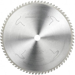 Amana Tool - 10" Diam, 5/8" Arbor Hole Diam, 60 Tooth Wet & Dry Cut Saw Blade - Carbide-Tipped, Clean Action, Standard Round Arbor - Caliber Tooling