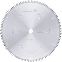 Amana Tool - 18" Diam, 1" Arbor Hole Diam, 120 Tooth Wet & Dry Cut Saw Blade - Carbide-Tipped, Clean Action, Standard Round Arbor - Caliber Tooling