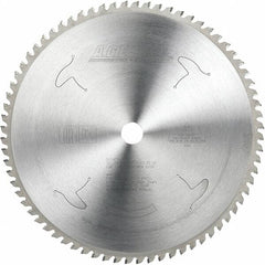 Amana Tool - 12" Diam, 1" Arbor Hole Diam, 72 Tooth Wet & Dry Cut Saw Blade - Carbide-Tipped, Clean Action, Standard Round Arbor - Caliber Tooling