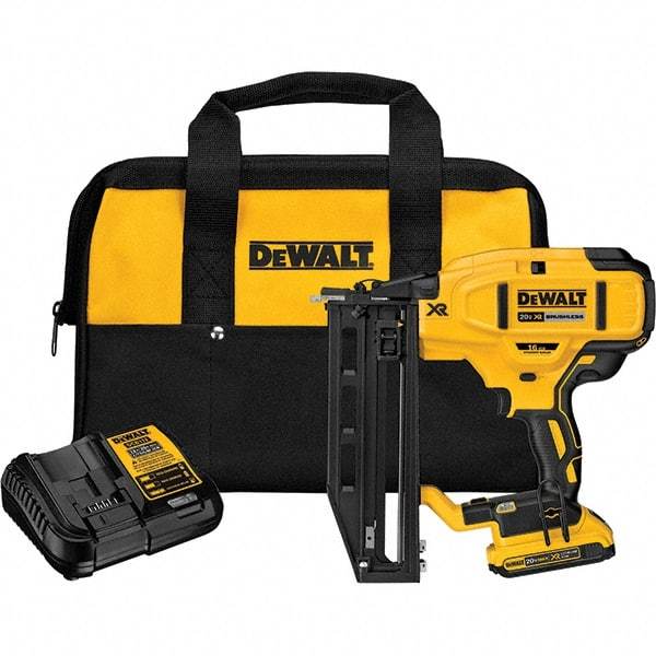 DeWALT - Cordless Nailers Fastener Type: Finish Nailer Kit Nail Length (Inch): 1-1/4 - 2-1/2 - Caliber Tooling