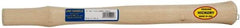 Made in USA - 18" Long Replacement Handle for Ball Pein, Machinist & Riveting Hammers - 1-3/16" Eye Length x 11/16" Eye Width, Hickory, Material Grade Type A - Caliber Tooling