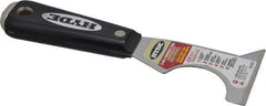 Hyde Tools - 2-1/2" Wide Stainless Steel Taping Knife - Stiff, Nylon Handle, 7.3" OAL - Caliber Tooling