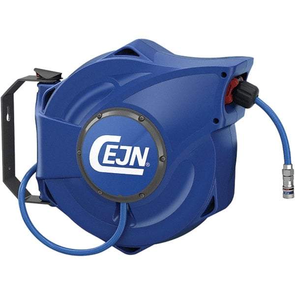 CEJN - 23' Spring Retractable Safety Hose Reel - 232 psi, Hose Included - Caliber Tooling