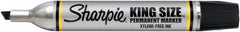 Sharpie - Black Permanent Marker - Chisel Tip, AP Nontoxic Ink - Caliber Tooling