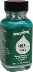 Tempil - 950°F Temp Indicating Liquid - 2 Ounce Container, 510°C - Caliber Tooling