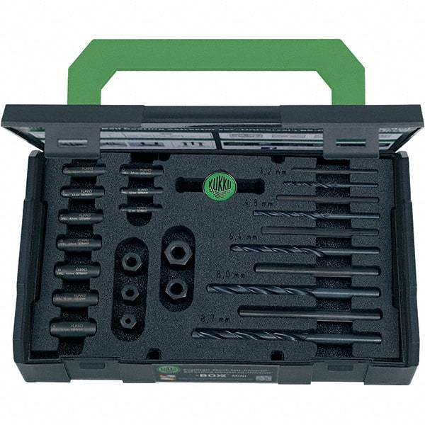 KUKKO - Bolt Extractor Sets Tool Type: Bolt & Screw Extractor Size Range (Inch): 1/4 - 5/8 - Caliber Tooling