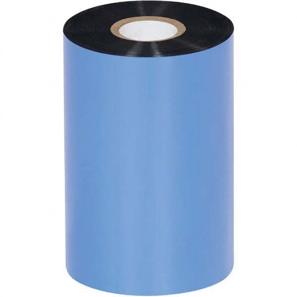 Value Collection - 4.33" x 1476' Black Wax Thermal Label - Caliber Tooling