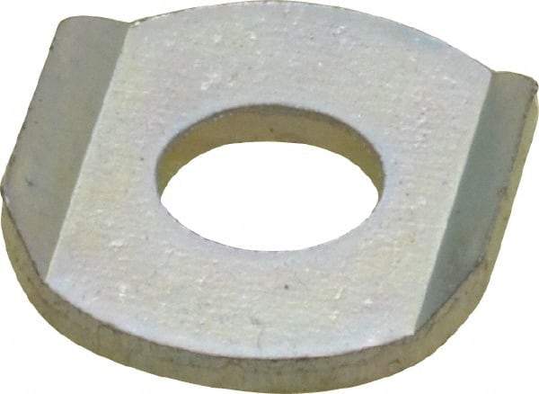 De-Sta-Co - Zinc Plated, Carbon Steel, Flanged Washer for 1/4" Diam Clamp Spindle - 1/4-20 Thread, 0.26" Hole Diam, 0.69" Overall Diam, 1/2" Between Flanges - Caliber Tooling