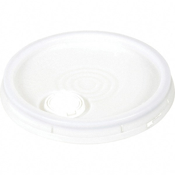 Vestil - Tote & Storage Container Lids For Use With: 3-1/2, 5 & 6 Gallon Pails Width (Decimal Inch): 12.500 - Caliber Tooling