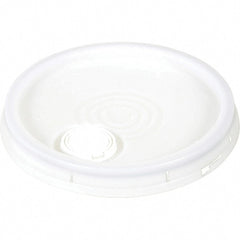 Vestil - Tote & Storage Container Lids For Use With: 3-1/2, 5 & 6 Gallon Pails Width (Decimal Inch): 12.500 - Caliber Tooling