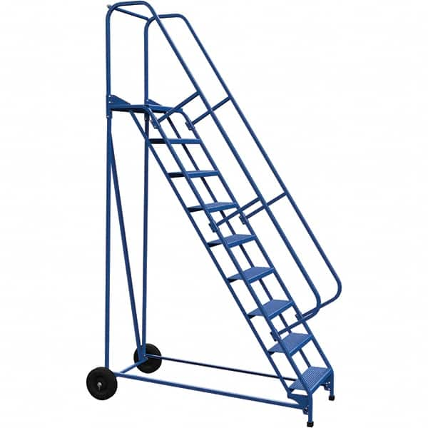 Vestil - 120" High 350 Lb Capacity 9 Step Ladder - Caliber Tooling