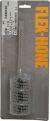 Brush Research Mfg. - 1-3/8" Bore Diam, 320 Grit, Silicon Carbide Flexible Hone - Extra Fine, 8" OAL - Caliber Tooling