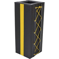 Vestil - 3" High, Column Protector - Fits 8" Columns, Black - Caliber Tooling