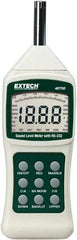 Extech - A and C Frequency Weight, LCD Display Sound Meter - 30 to 130 Decibels - Caliber Tooling