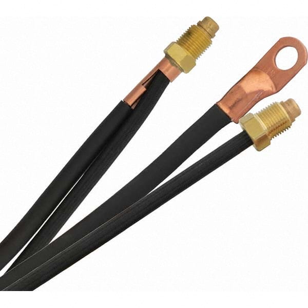 PRO-SOURCE - TIG Torch Parts & Accessories Type: 2 Pc. Power Cable & Hose Assembly Length (Feet): 25.0 - Caliber Tooling