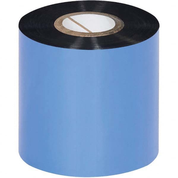 Value Collection - 2.52" x 1181' Black Wax Thermal Label - Caliber Tooling