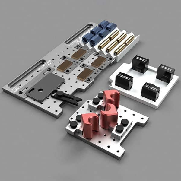 Phillips Precision - Laser Etching Fixture Kits Type: Laser Fixture System Number of Pieces: 52 - Caliber Tooling