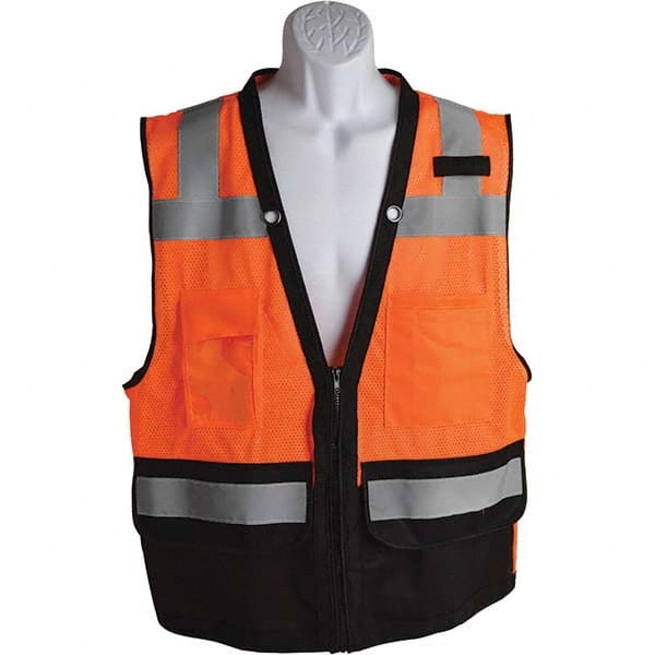 Walkers - High Visibility Vests Vest Style: Surveyor's Vest Type: Hi Visibility - Caliber Tooling